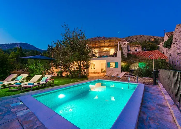 Rustic Stone Begovi Dvori- 15 Minutes To Villa Dubrovnik